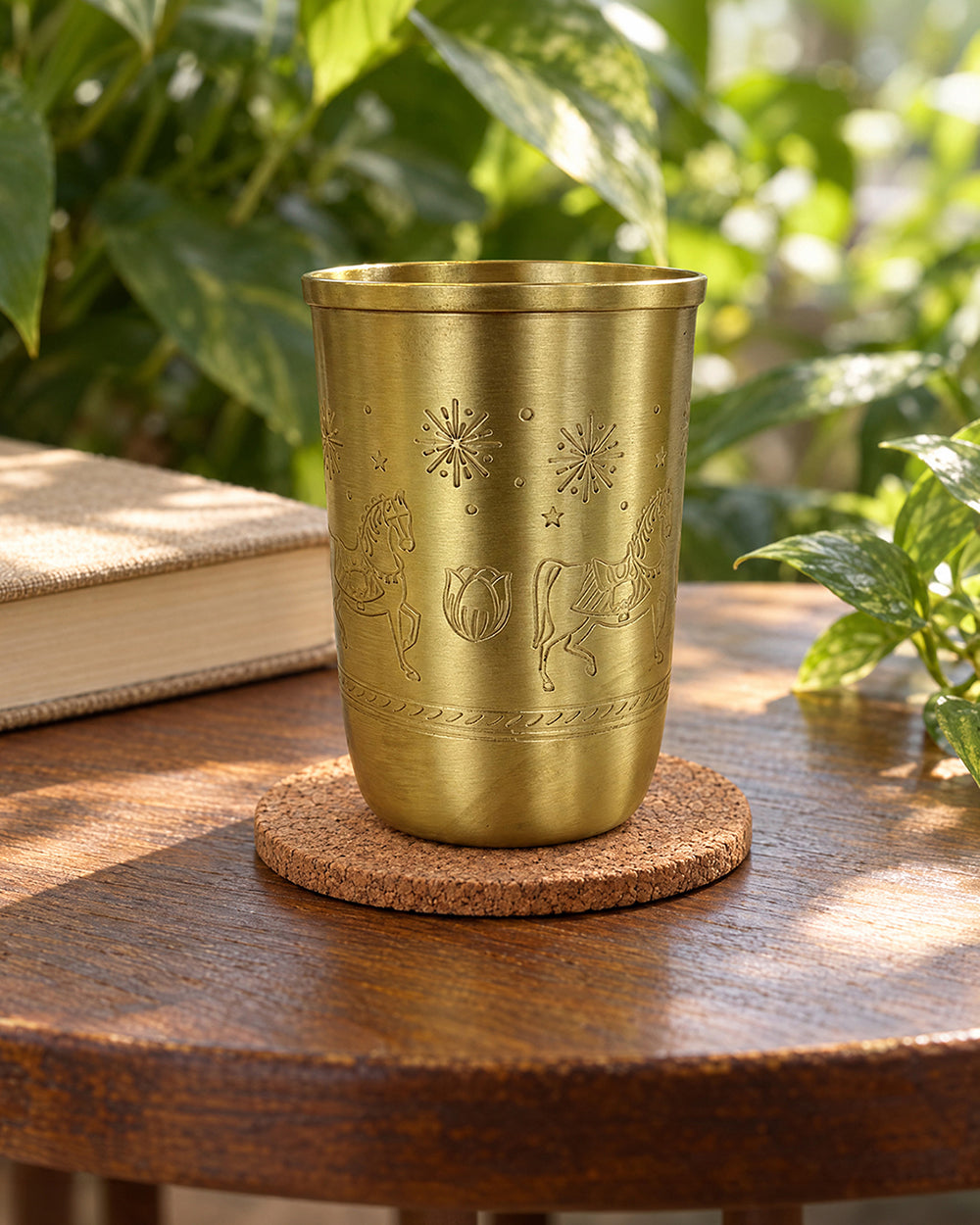 Haveli Ride Brass Tumbler | Haveli Socials