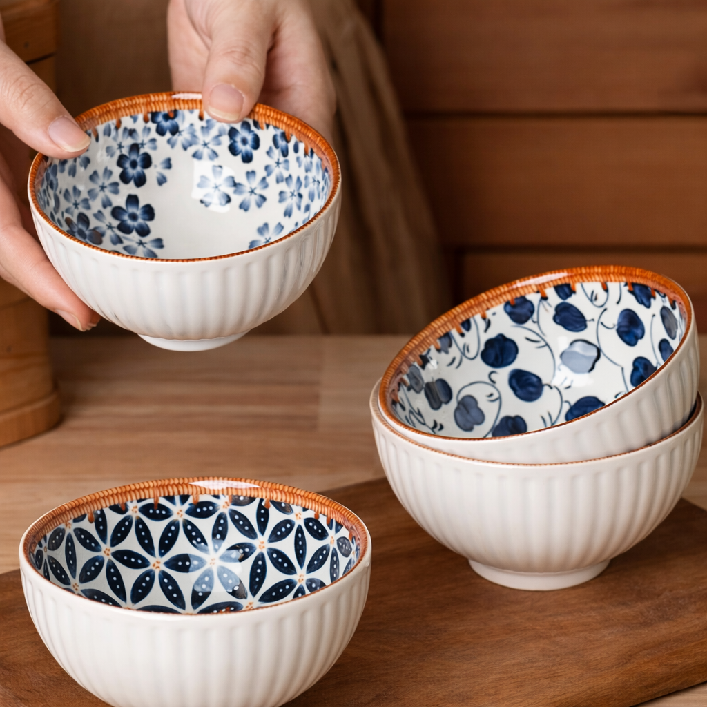 Ocean Breeze Bowls - Set of 4