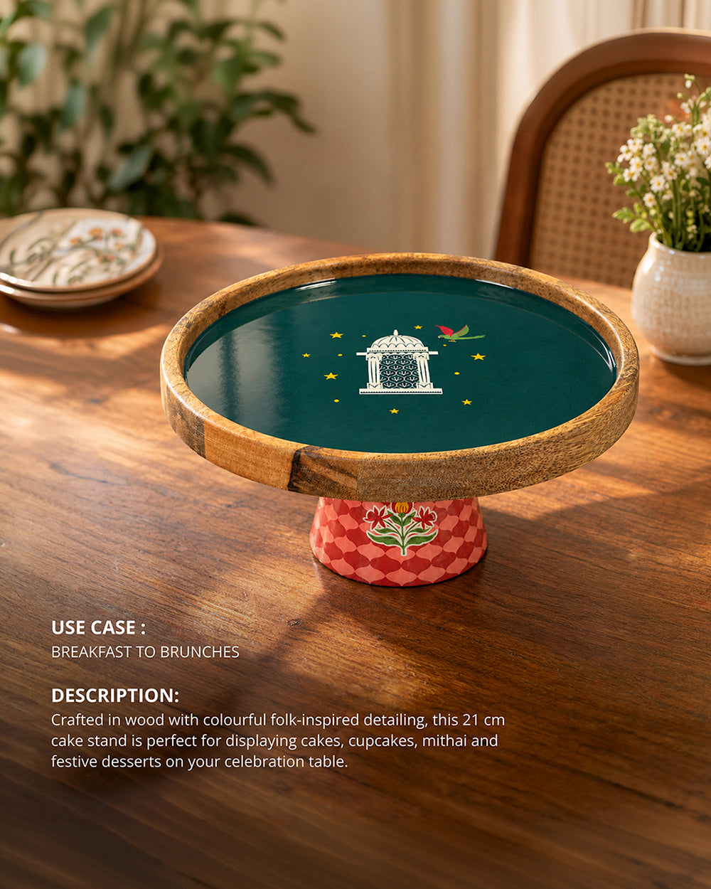 Patio Snack cum Cake Stand | Haveli Socials