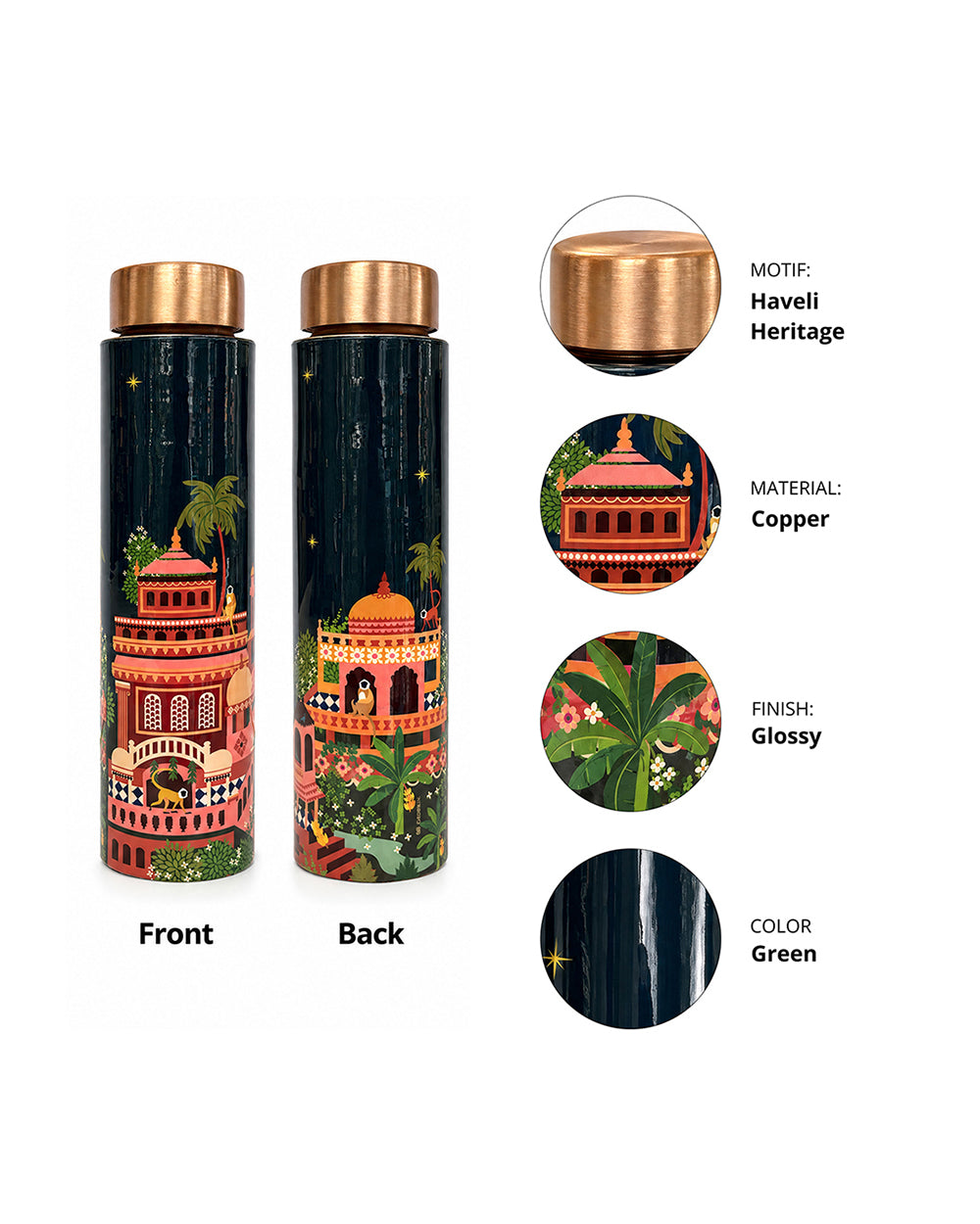 Outhouse Copper Bottle | Haveli Socials