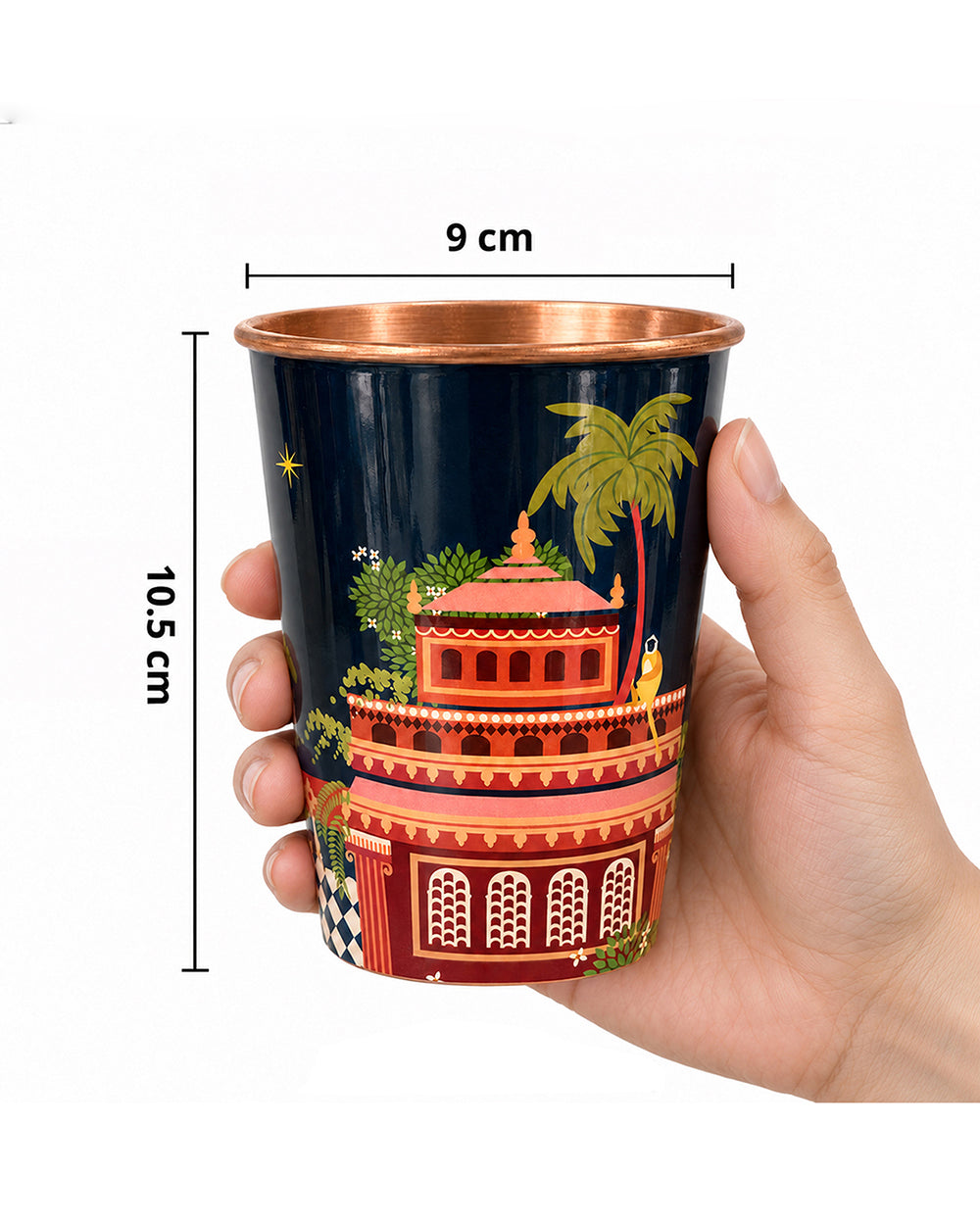 Outhouse Copper Tumbler | Haveli Socials