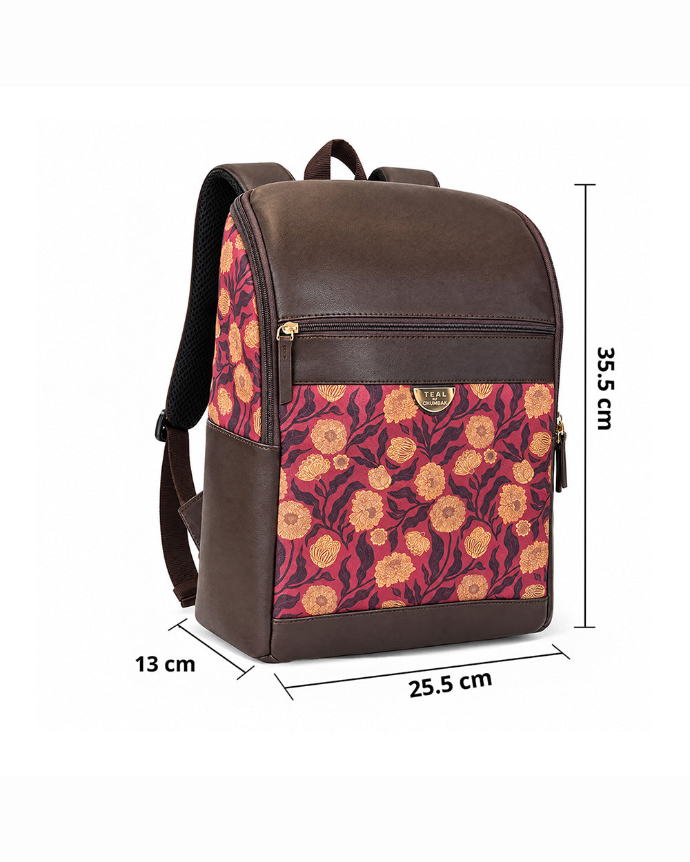 Teal by Chumbak Marigold Muse Laptop Backpack