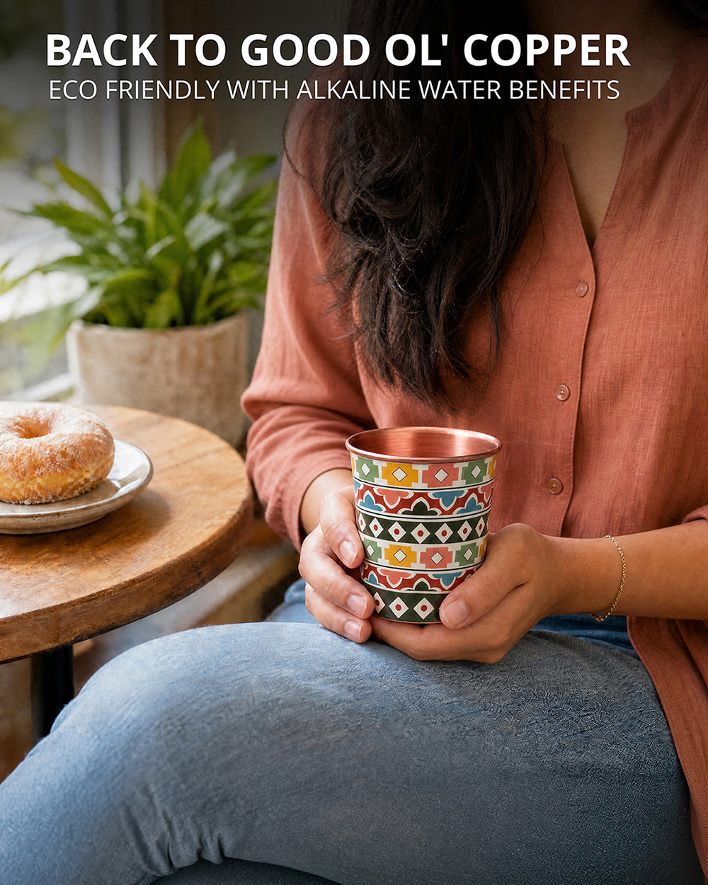 Folklore Copper Tumbler - 250 ml | Forest Folklore