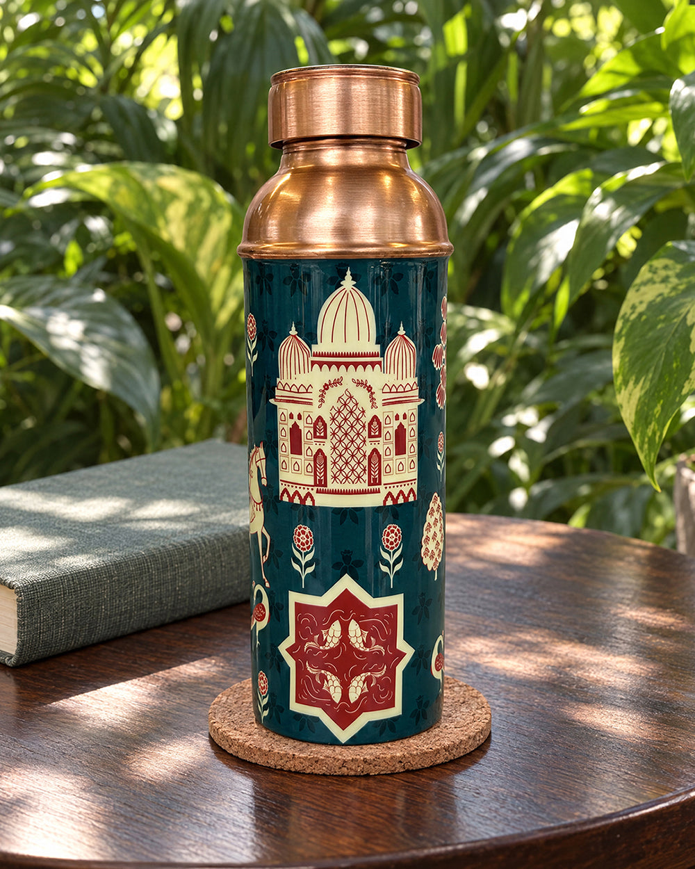 Tilla On The Go Copper Bottle | Haveli Socials