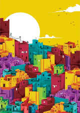 Chumbak Building Wall Art