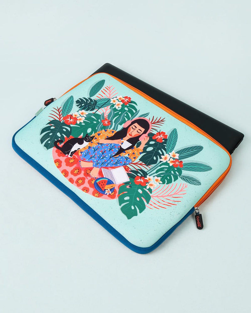 Chumbak Live Slow Laptop Sleeve - 15”