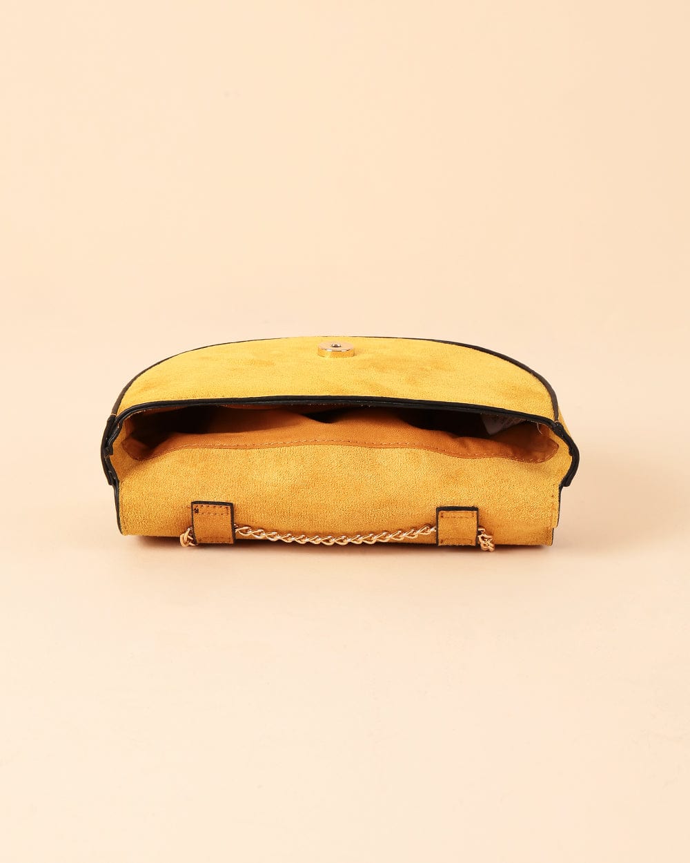 Chumbak Half Moon Sling Bag - Yellow