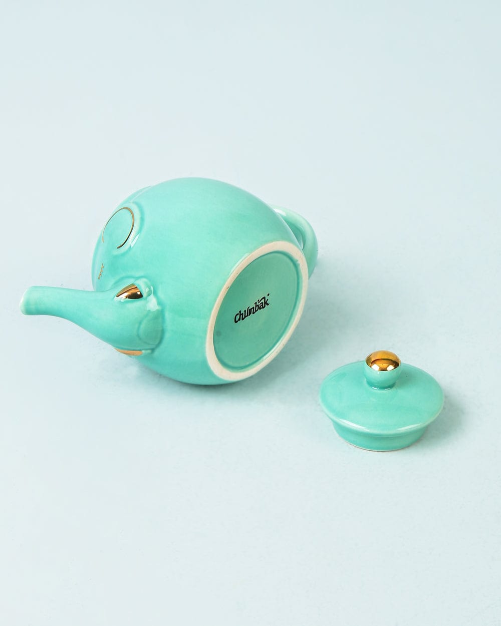Chumbak Mint Elephant Trunk Kettle