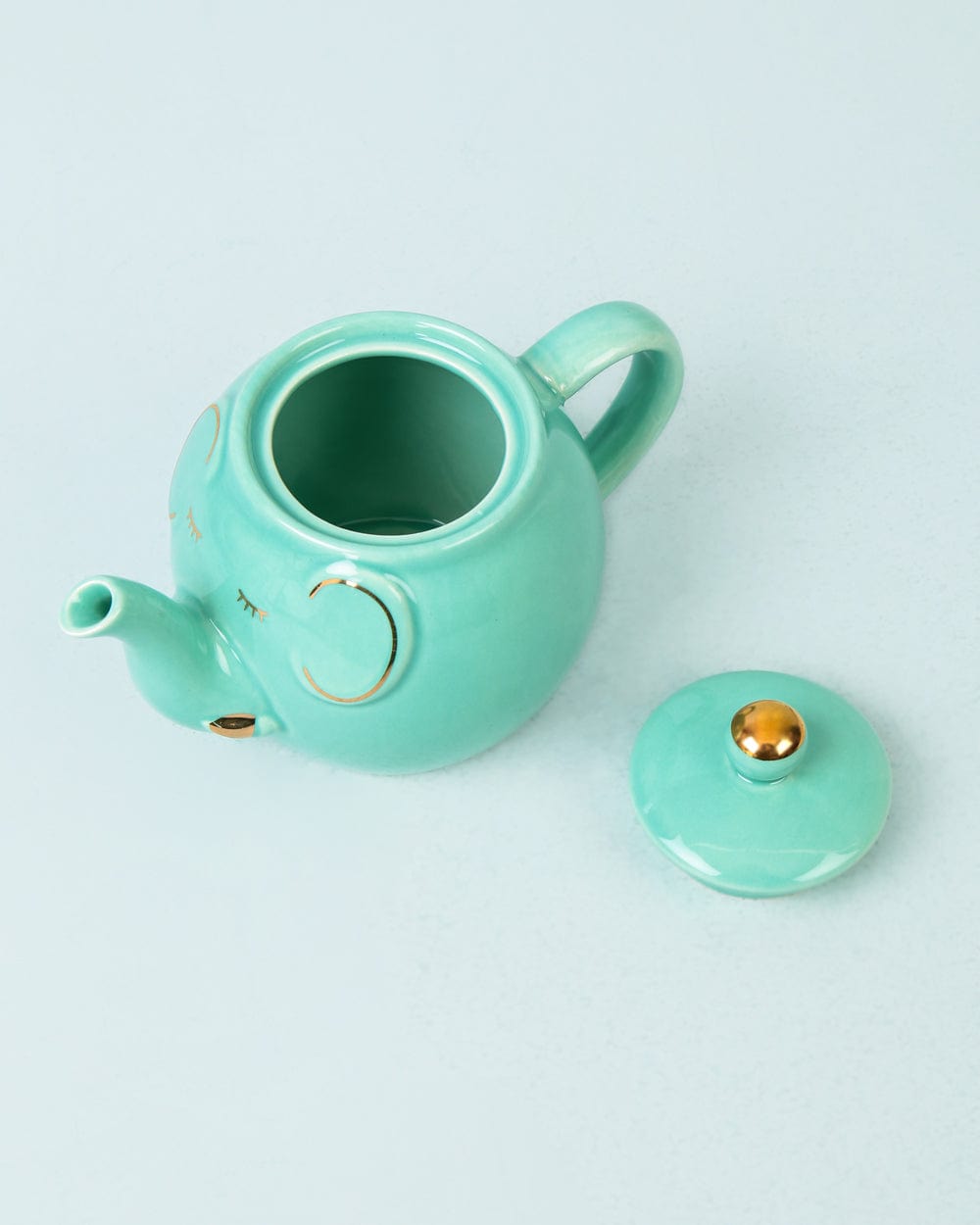 Chumbak Mint Elephant Trunk Kettle