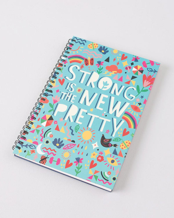 Chumbak Strong Is The New Pretty Spiral Notebook
