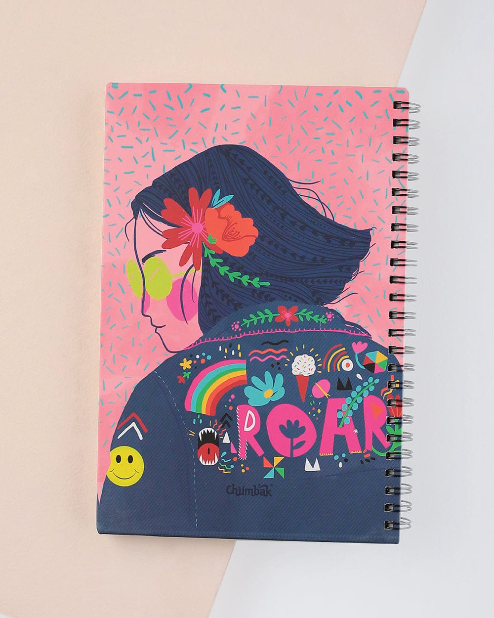 Chumbak Strong Is The New Pretty Spiral Notebook