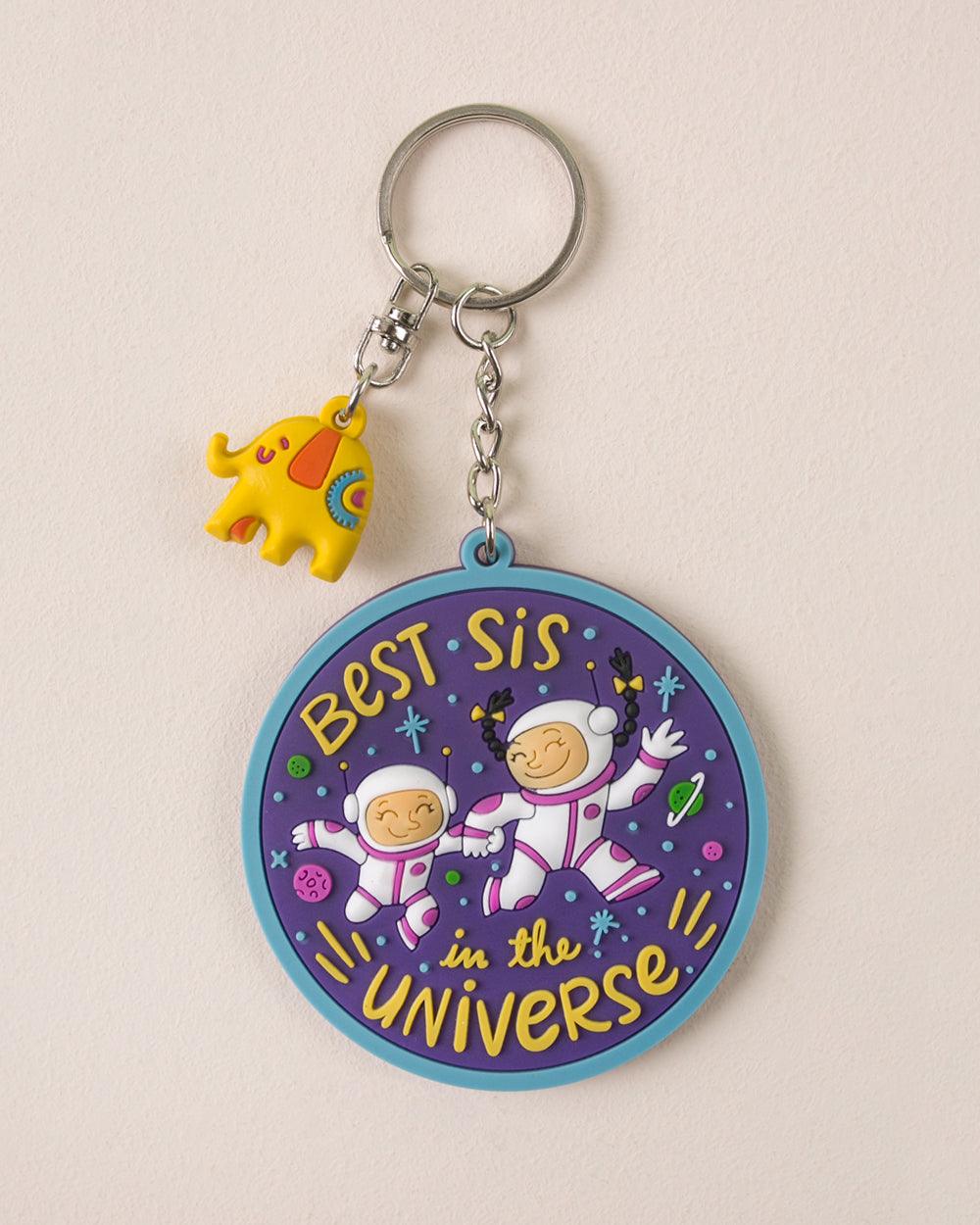 Chumbak Best Sister Keychain