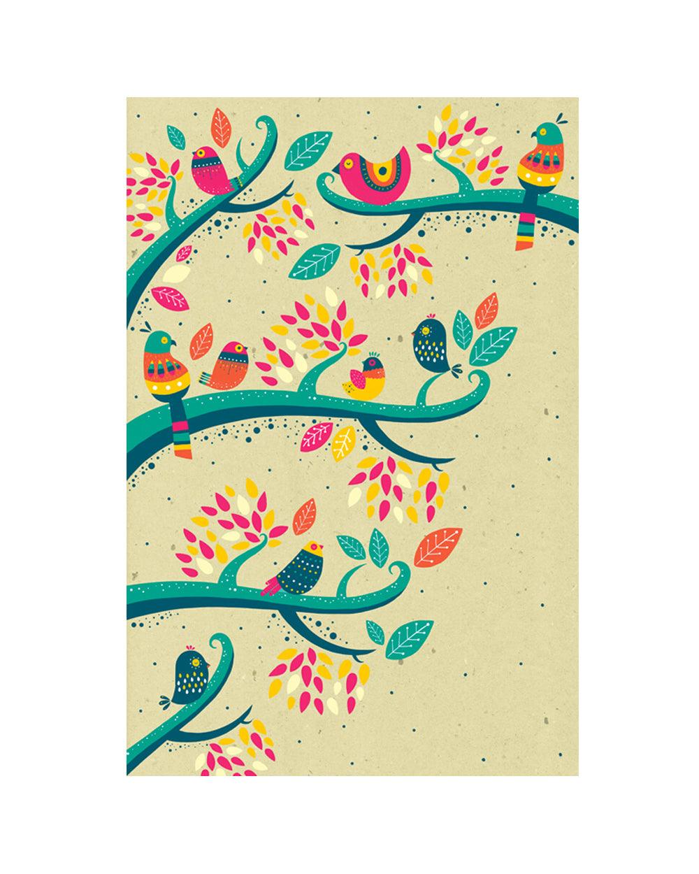 Chumbak Bird Branch Wall Art