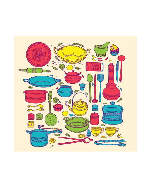 Chumbak Bartan Wall Art