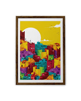 Chumbak Building Wall Art