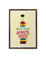 Chumbak Chai Beige Wall Art
