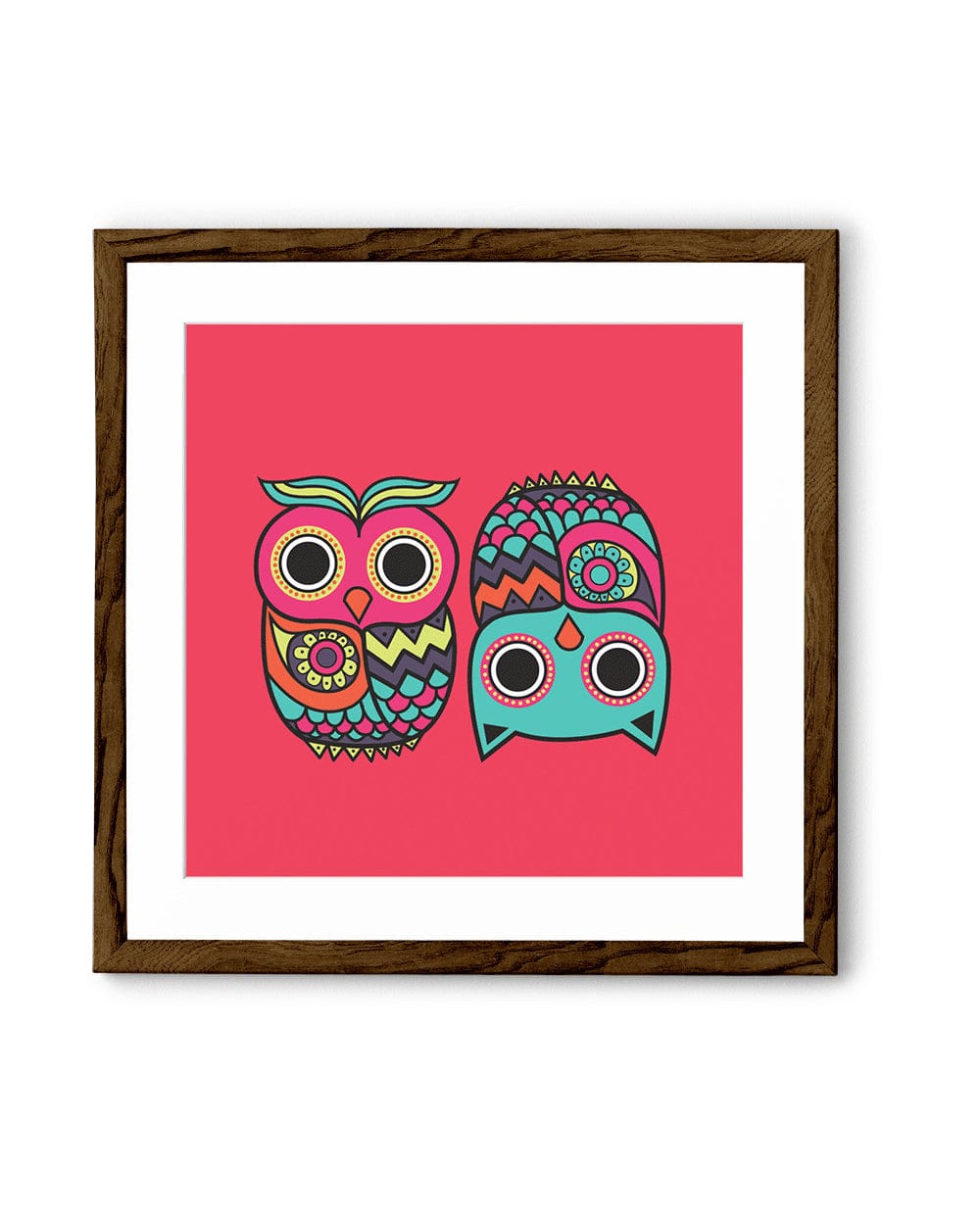 Owl Pink Wall Art at ₹ 2,095 – Chumbak