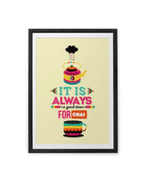 Chumbak Chai Beige Wall Art