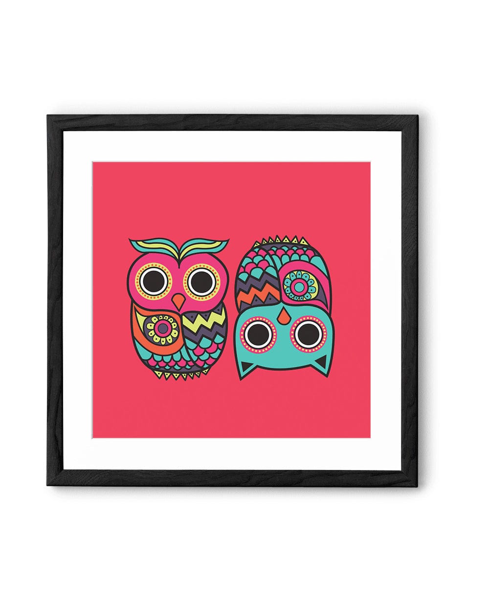 Owl Pink Wall Art at ₹ 2,095 – Chumbak