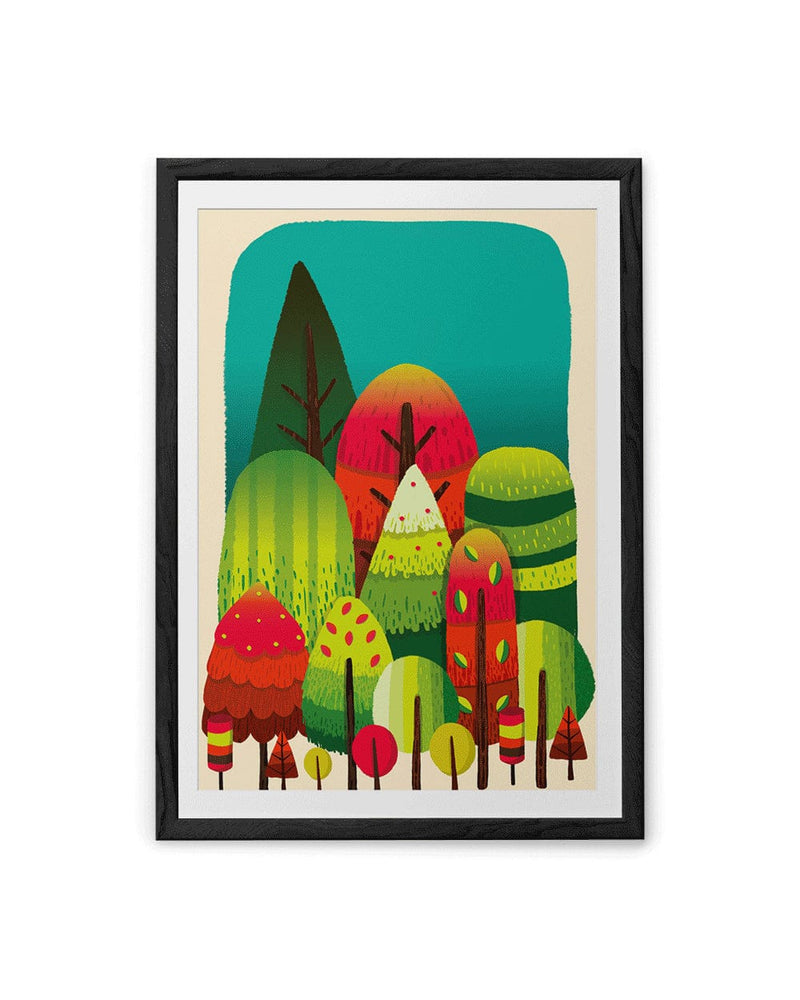 Chumbak Textured Trees Wall Art
