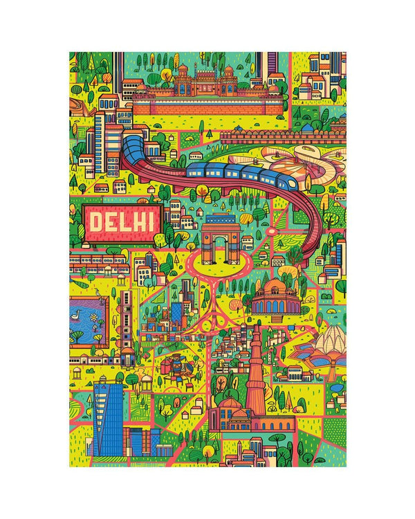 Chumbak Capital Craze Wall Art