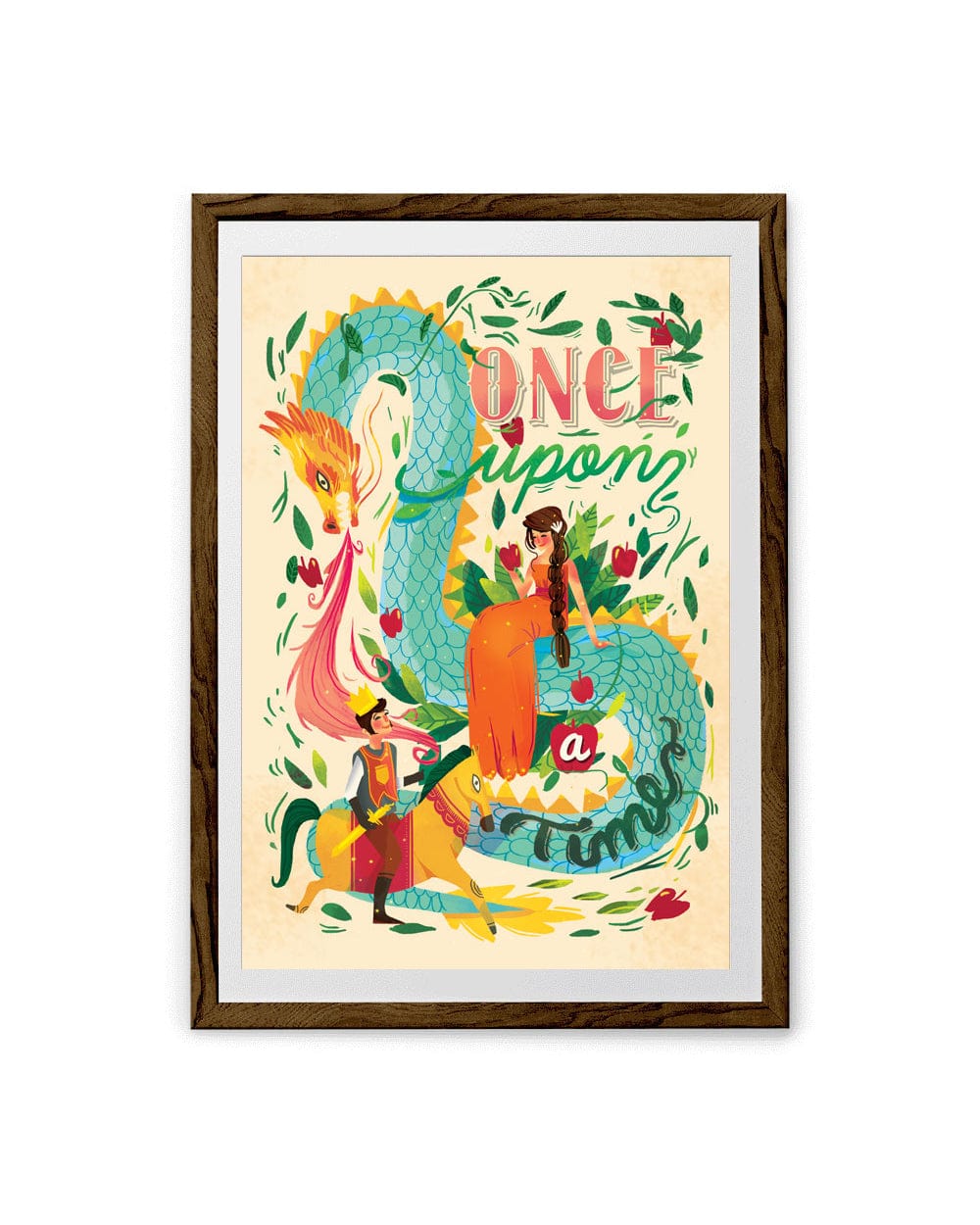 Chumbak Find Your Fairytale Wall Art - Cream