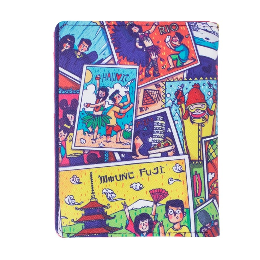 Live To Travel Passport Holder