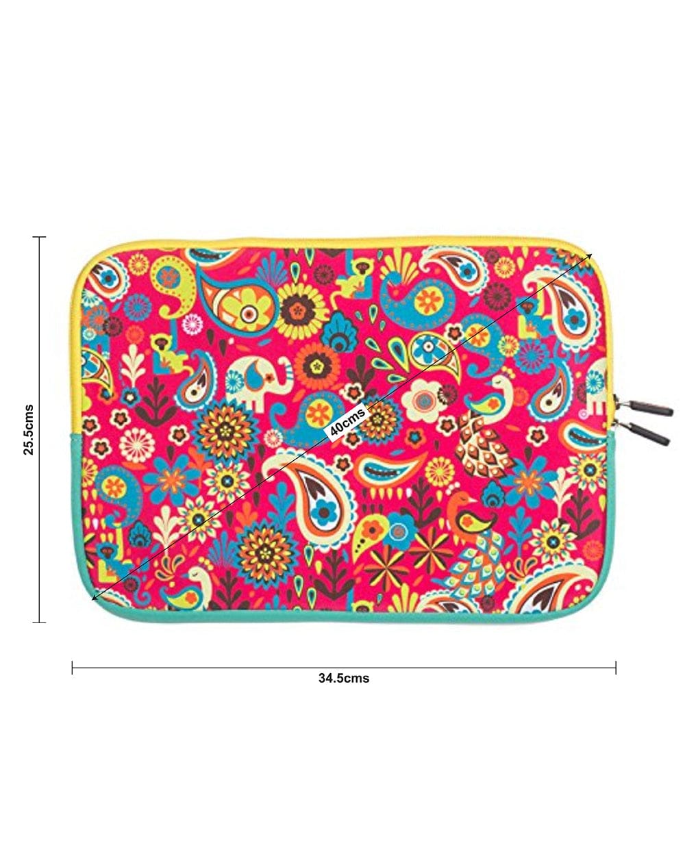 Chumbak Paisley Party 13.3” Laptop Sleeve