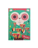 Chumbak Happy Animals Greeting Card - Set of 6