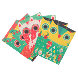 Chumbak Tinsel Town Animals Greeting Card- Set of 6