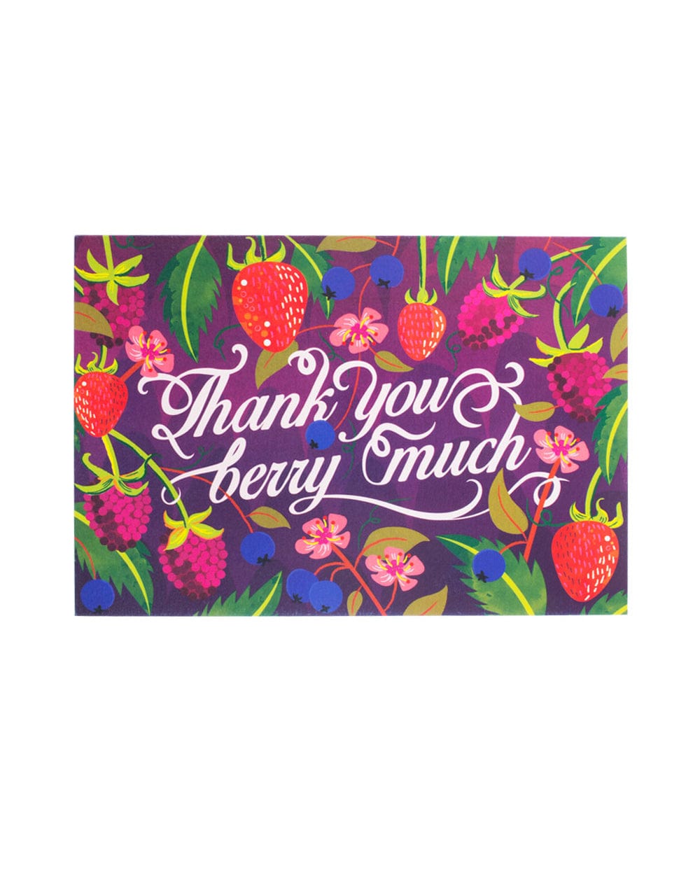 Thank You Flowers Greeting Card