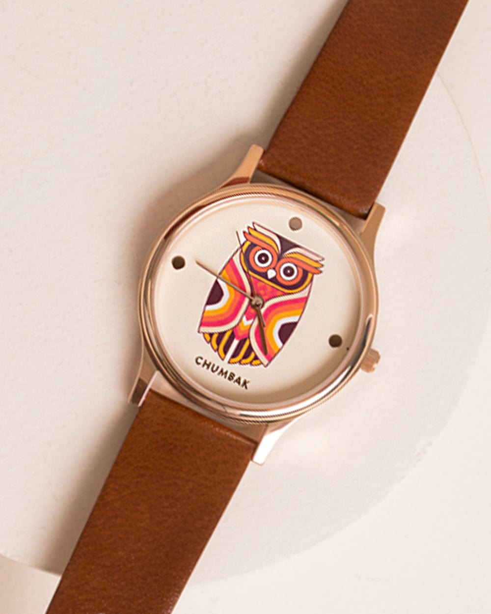 Chumbak TEAL by Chumbak Aztec Owl Wrist Watch