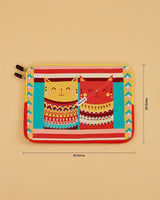 Chumbak Happy Cats Aztec Laptop Sleeve - 13”