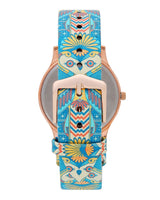 Chumbak TEAL by Chumbak Ornate Illusion Wrist Watch