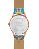 Chumbak TEAL by Chumbak Ornate Illusion Wrist Watch