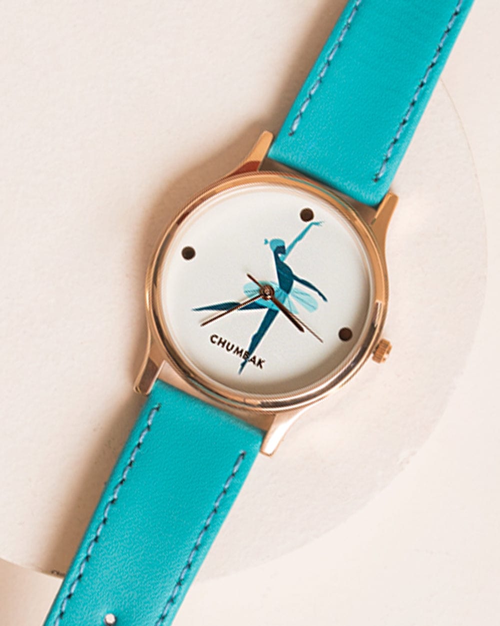 Chumbak TEAL by Chumbak Urban Ballerina Watch ' Teal