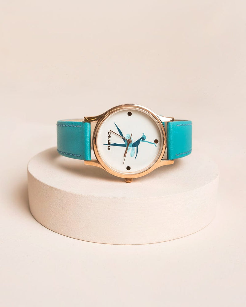 Chumbak TEAL by Chumbak Urban Ballerina Watch ' Teal