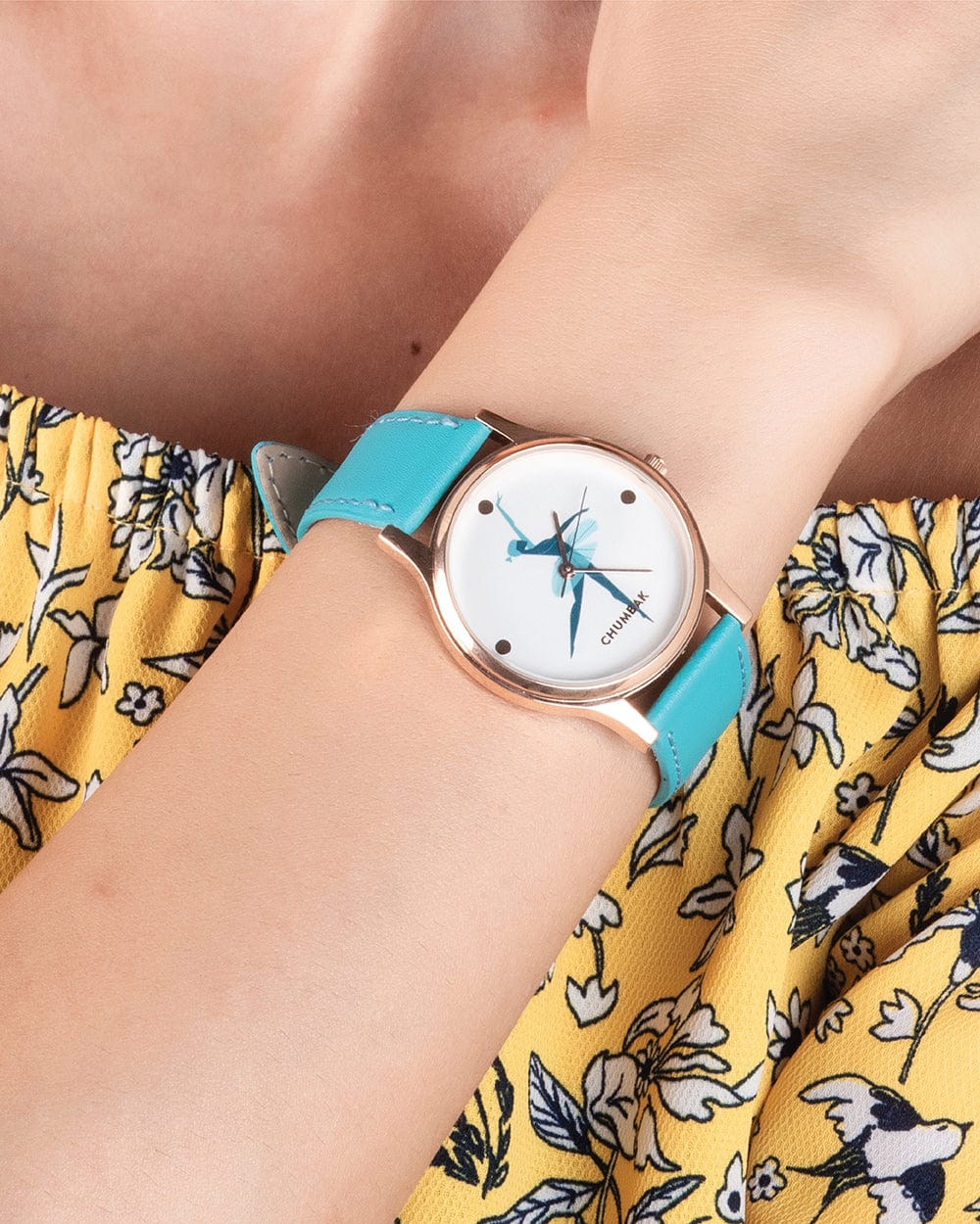 Chumbak TEAL by Chumbak Urban Ballerina Watch ' Teal