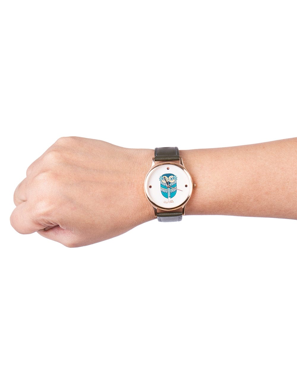 Chumbak TEAL by Chumbak Classic Boho Owl Watch ' Teal