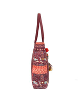 Chumbak Regal Walk Tote Bag - Red