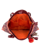 Chumbak Regal Walk Tote Bag - Red