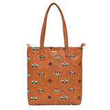 Chumbak Owl Eyes Embroidered Tote Bag
