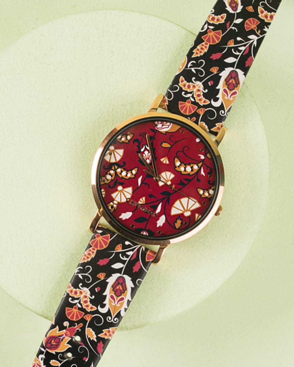 Chumbak TEAL by Chumbak Bohemian Garden Wrist Watch
