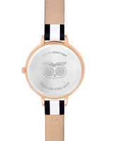 Chumbak TEAL by Chumbak Monochrome Stripes Wrist Watch