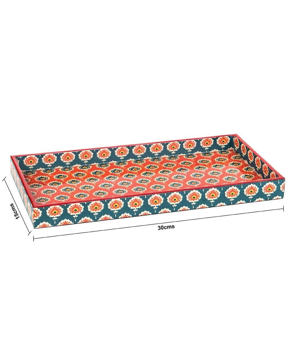 Chumbak Blooming Buds Rectangular Tray