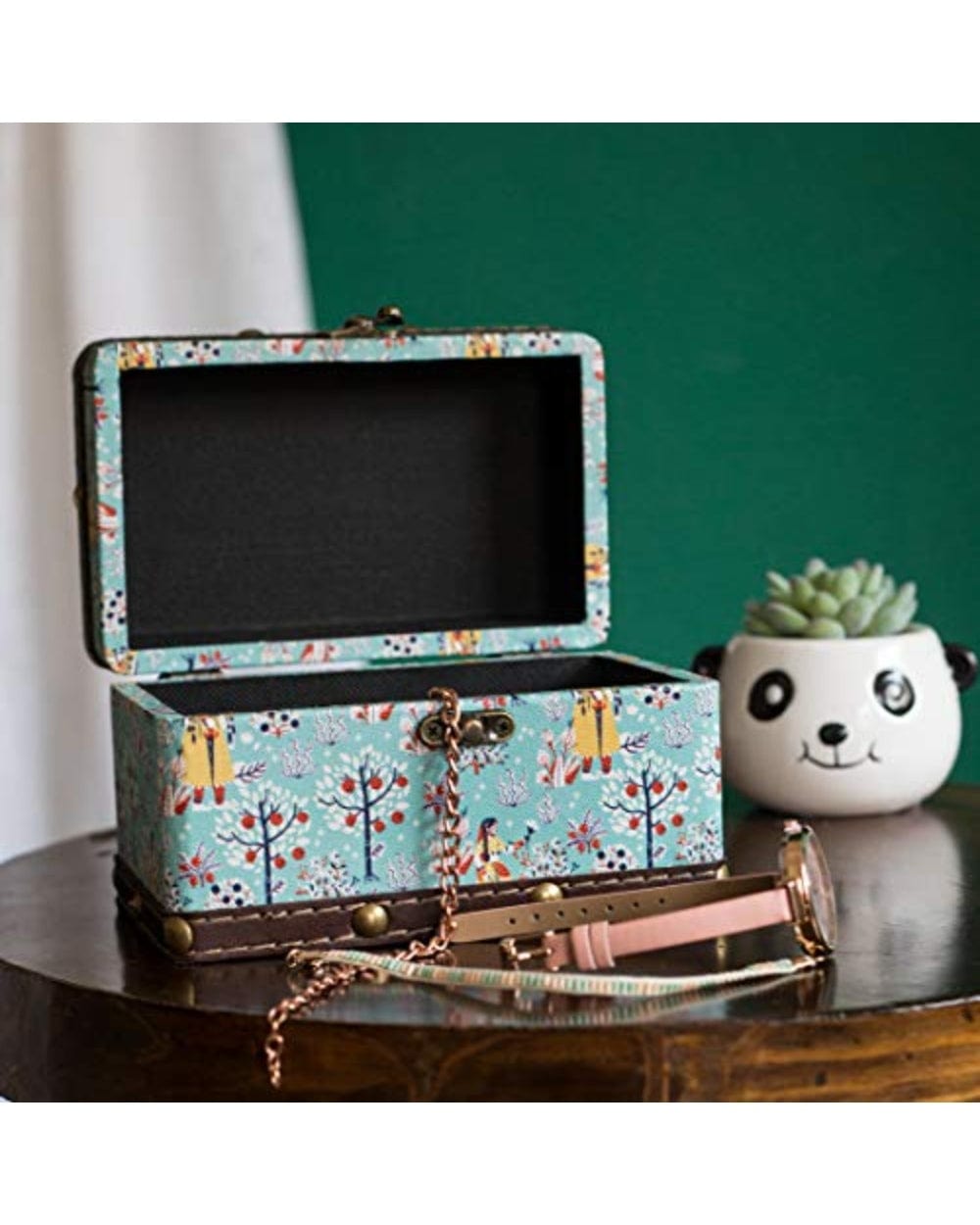 Garden Gala Storage Box - Teal