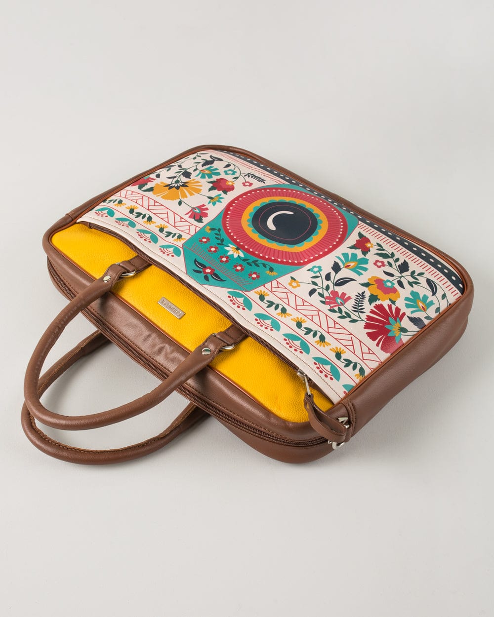 Chumbak Floral Camera Laptop Bag