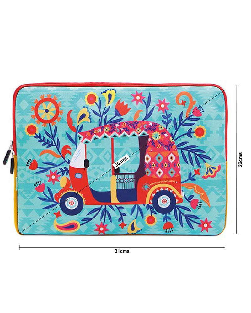 Chumbak Bohemian Auto Laptop Sleeve - 11.6”