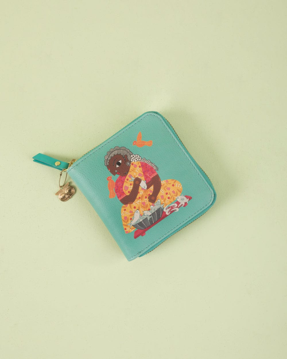 Chumbak Tireless Fishmonger Mini Wallet