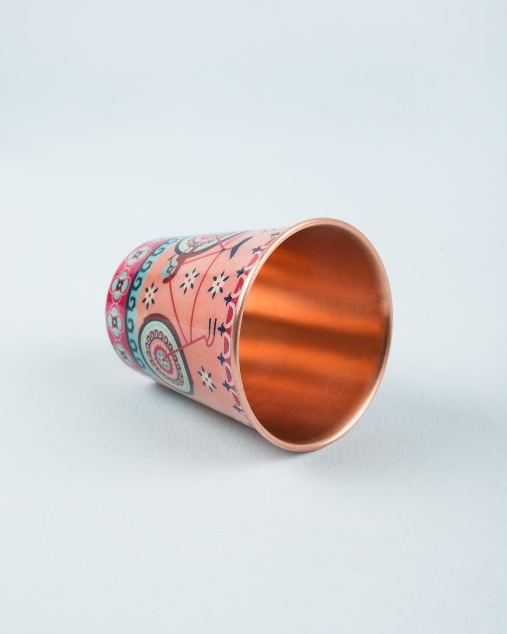 Chumbak Boho Cycle Copper Tumbler - Small